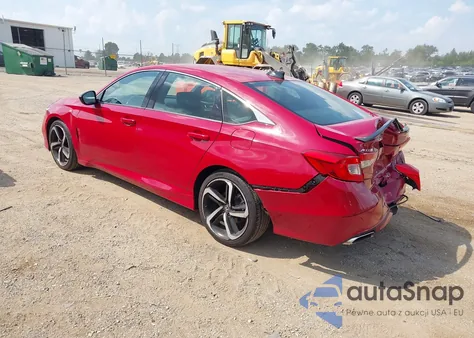 2021 Honda Accord Sport из США, поврежденный, VIN 1HGCV1F30MA079872